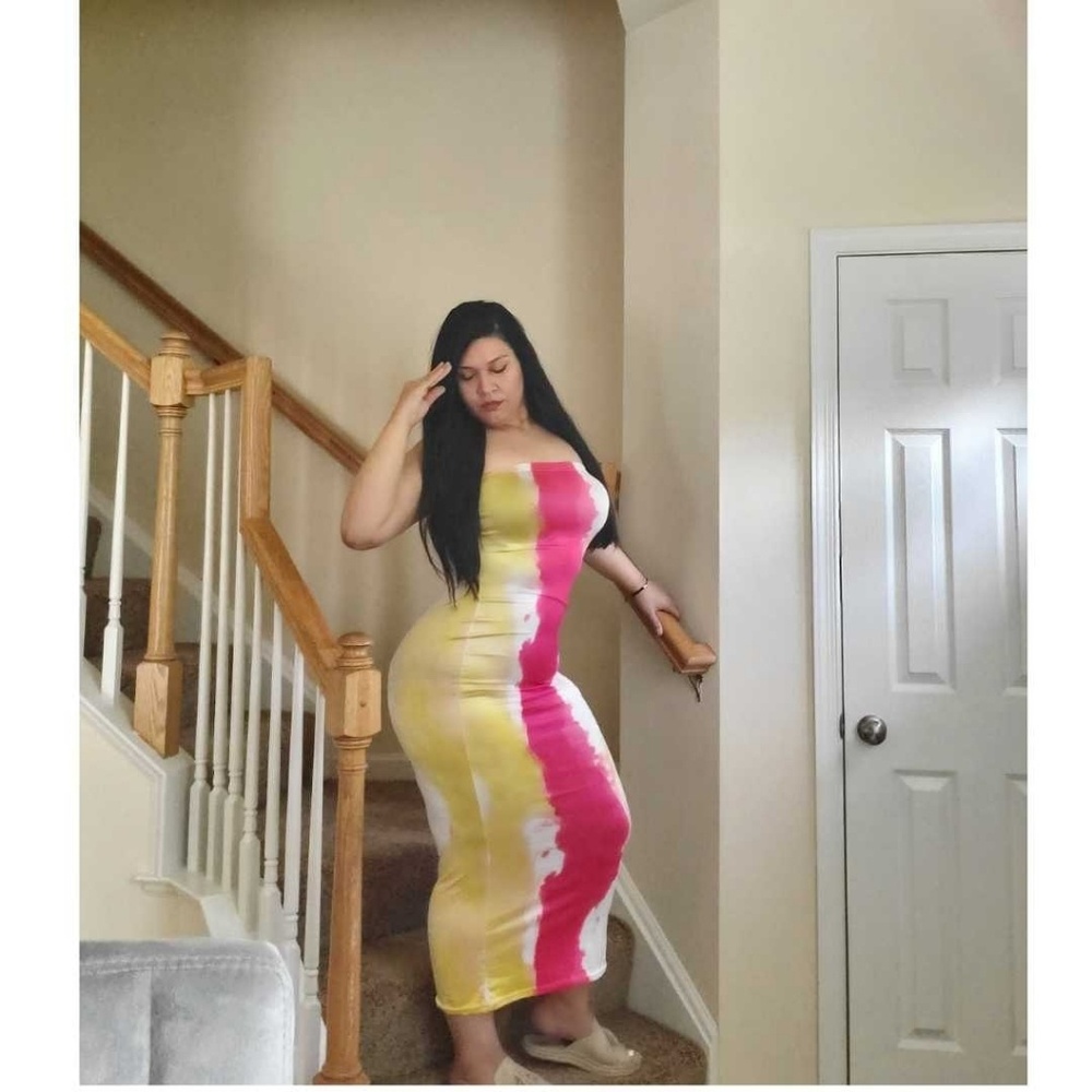 3/20 ❤Clearance❤ Tye Dye Dress - Picture 4 of 4